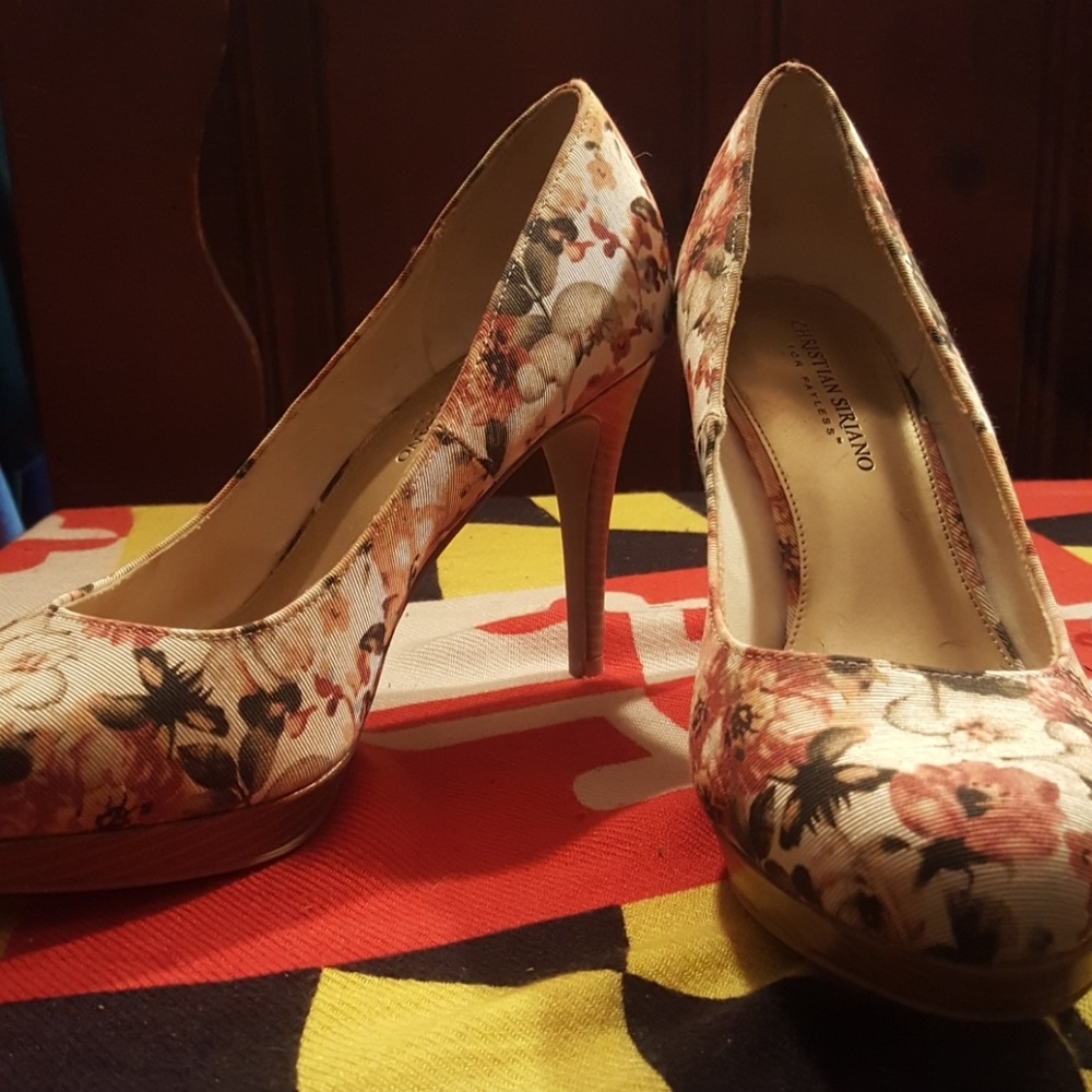 Floral heels